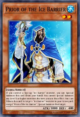 Prior of the Ice Barrier Yu-Gi-Oh card