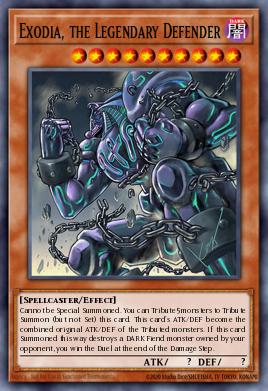 Exodia, the Legendary Defender Yu-Gi-Oh card