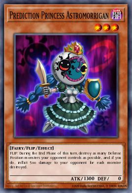 Prediction Princess Astromorrigan Yu-Gi-Oh card