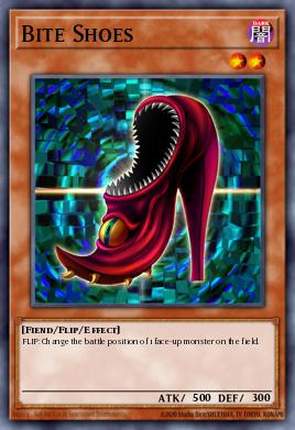 Bite Shoes Yu-Gi-Oh card