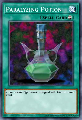 Paralyzing Potion Yu-Gi-Oh card