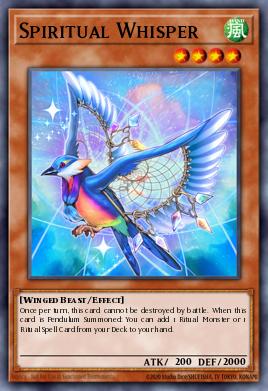 Spiritual Whisper Yu-Gi-Oh card