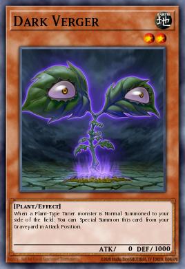 Dark Verger Yu-Gi-Oh card