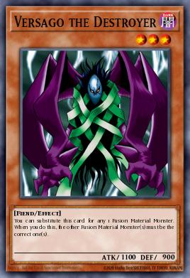 Versago the Destroyer Yu-Gi-Oh card