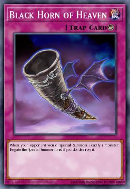 Black Horn of Heaven Yu-Gi-Oh card