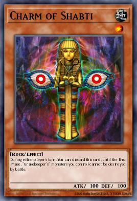 Charm of Shabti Yu-Gi-Oh card
