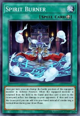 Spirit Burner Yu-Gi-Oh card