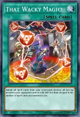 That Wacky Magic! Yu-Gi-Oh card