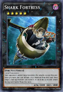Shark Fortress Yu-Gi-Oh card