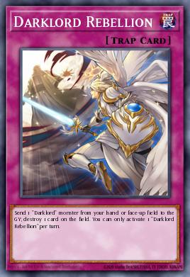 Darklord Rebellion Yu-Gi-Oh card