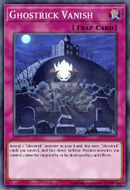 Ghostrick Vanish Yu-Gi-Oh card