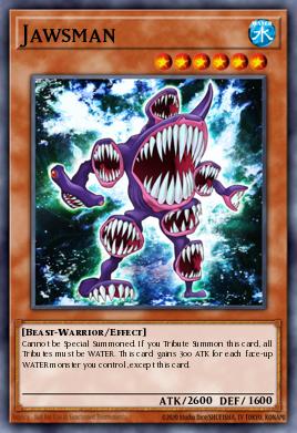 Jawsman Yu-Gi-Oh card