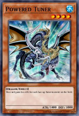 Powered Tuner Yu-Gi-Oh card