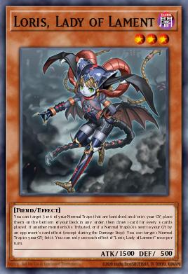 Loris, Lady of Lament Yu-Gi-Oh card