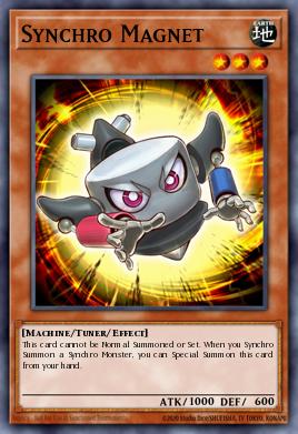 Synchro Magnet Yu-Gi-Oh card