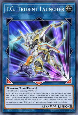 T.G. Trident Launcher Yu-Gi-Oh card
