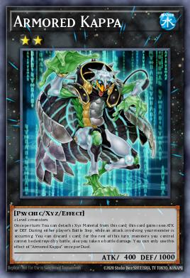 Armored Kappa Yu-Gi-Oh card