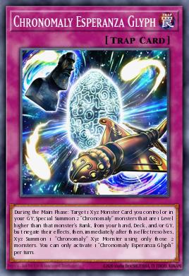 Chronomaly Esperanza Glyph Yu-Gi-Oh card