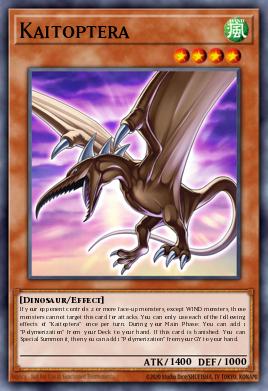 Kaitoptera Yu-Gi-Oh card