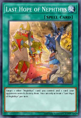 Last Hope of Nephthys Yu-Gi-Oh card