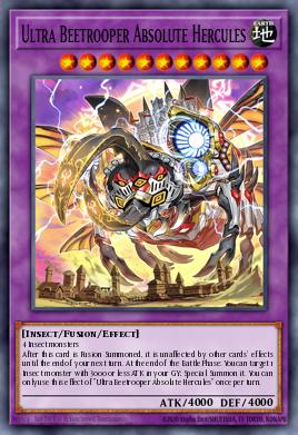 Ultra Beetrooper Absolute Hercules Yu-Gi-Oh card