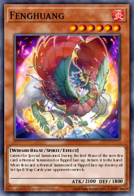 Fenghuang Yu-Gi-Oh card