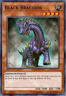 Black Brachios Yu-Gi-Oh card