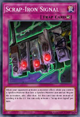 Scrap-Iron Signal Yu-Gi-Oh card