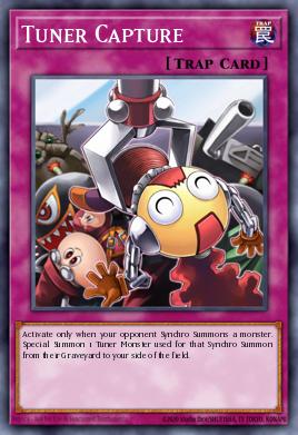 Tuner Capture Yu-Gi-Oh card