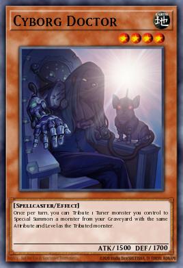 Cyborg Doctor Yu-Gi-Oh card