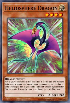 Heliosphere Dragon Yu-Gi-Oh card