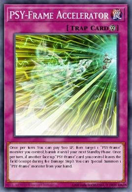 PSY-Frame Accelerator Yu-Gi-Oh card