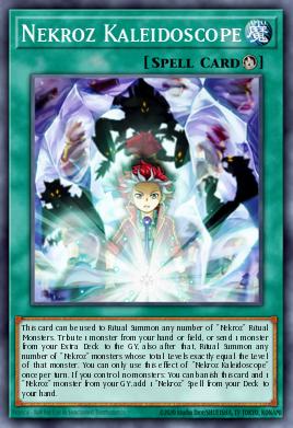 Nekroz Kaleidoscope Yu-Gi-Oh card