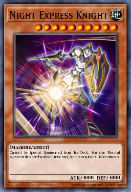 Night Express Knight Yu-Gi-Oh card