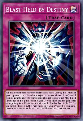 Blast Held by Destiny Yu-Gi-Oh card