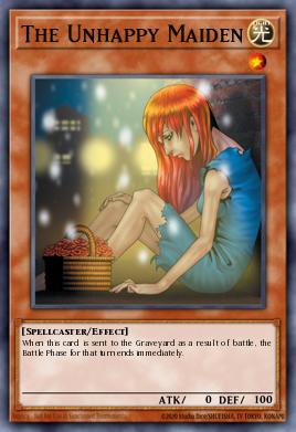 The Unhappy Maiden Yu-Gi-Oh card