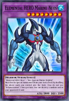 Elemental HERO Marine Neos Yu-Gi-Oh card