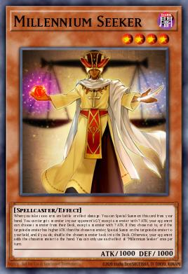 Millennium Seeker Yu-Gi-Oh card