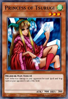 Princess of Tsurugi Yu-Gi-Oh card