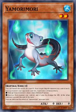 Yamorimori Yu-Gi-Oh card