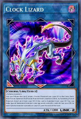Clock Lizard Yu-Gi-Oh card