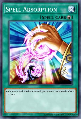 Spell Absorption Yu-Gi-Oh card