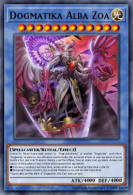 Dogmatika Alba Zoa Yu-Gi-Oh card