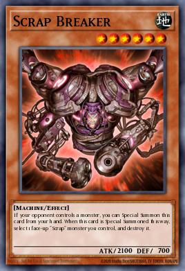 Scrap Breaker Yu-Gi-Oh card