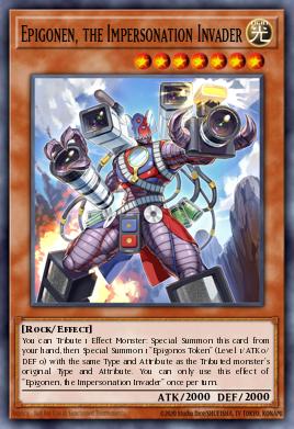 Epigonen, the Impersonation Invader Yu-Gi-Oh card