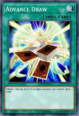 Advance Draw Yu-Gi-Oh card
