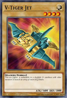 V-Tiger Jet Yu-Gi-Oh card