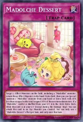 Madolche Dessert Yu-Gi-Oh card