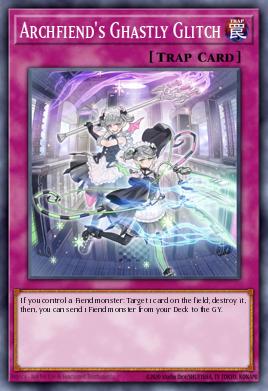Archfiend's Ghastly Glitch Yu-Gi-Oh card