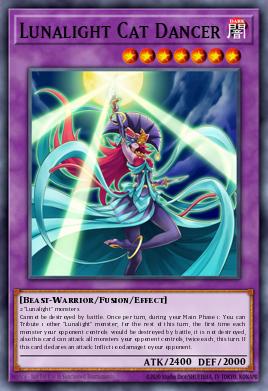 Lunalight Cat Dancer Yu-Gi-Oh card